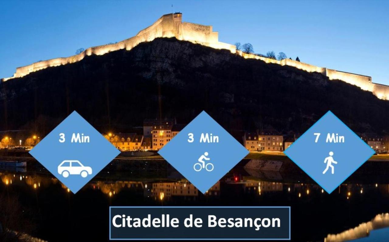 Centre Ville Historique - Calme - Les Mots Bleus Μπεζανσόν Εξωτερικό φωτογραφία